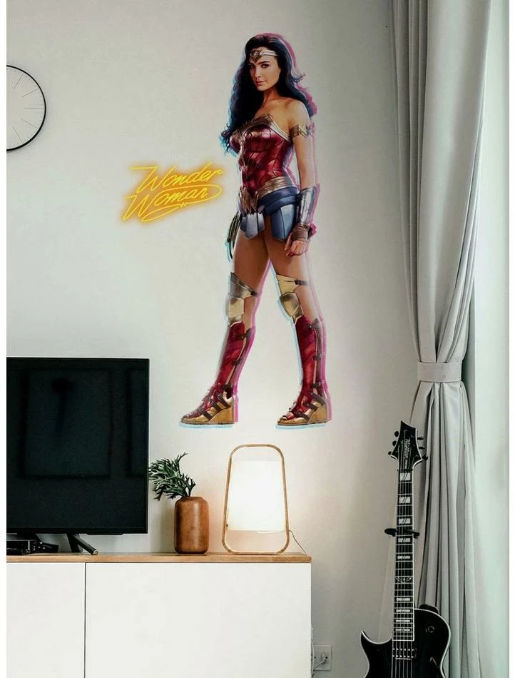 Best Sale ๐ DC Comics Wonder ๐ฉ Woman Gal Gadot Peel & Stick Giant Wall Decals ๐
