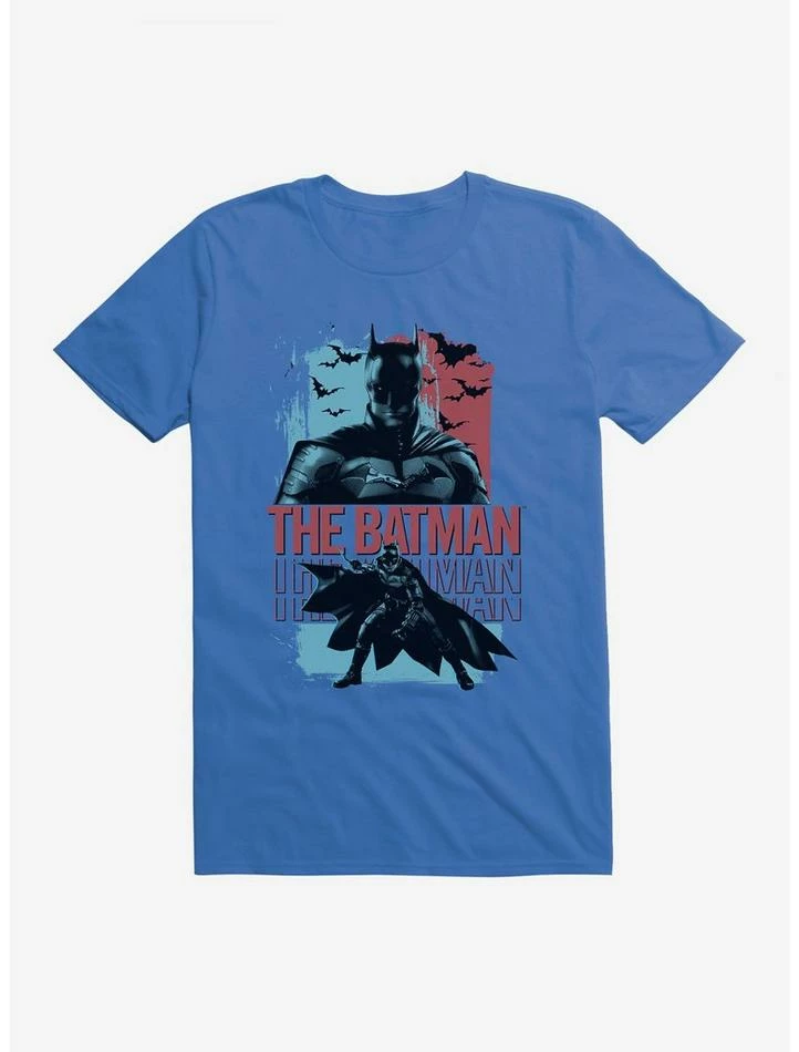 Best deal ๐ DC Comics The Batman Name Stacked T-Shirt ๐ - Image 4