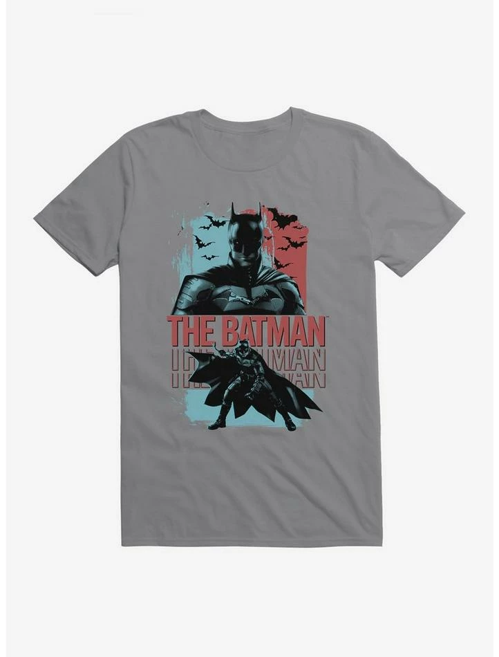 Best deal ๐ DC Comics The Batman Name Stacked T-Shirt ๐ - Image 5