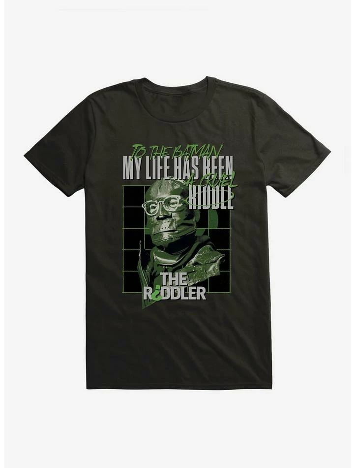 Cheap 🛒 DC Comics The Batman The Riddler Cruel Life T-Shirt 🛒 - Image 2