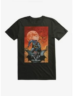 Promo 🧨 DC Fandome Batman Deceased Zombie Batman On Gargoyle T-Shirt 🎉