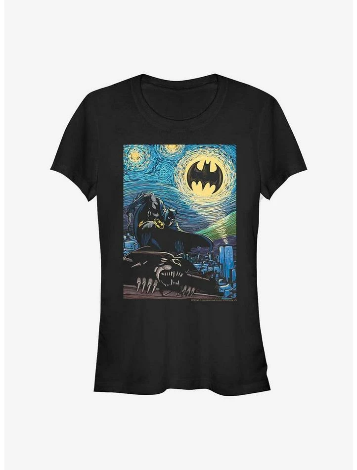 Discount ๐งจ DC Comics Batman Starry T-Shirt ๐ - Image 2