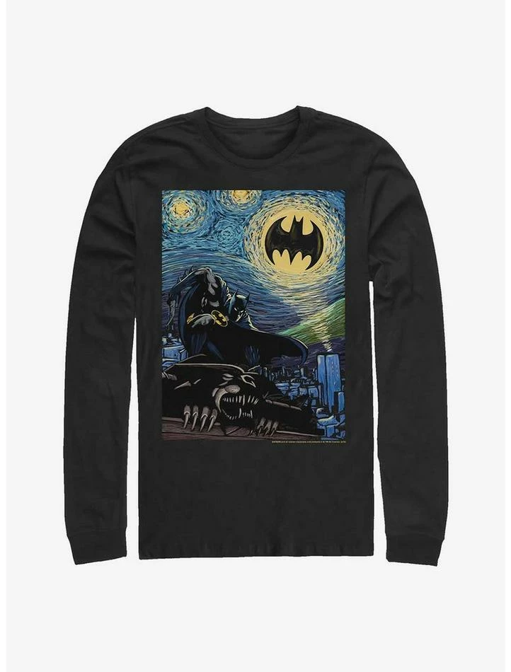 Cheapest ๐ DC Comics Batman Starry Long-Sleeve ๐ฅฐ