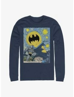New ✨ DC Comics Batman Starry Gotham Long-Sleeve 🛒