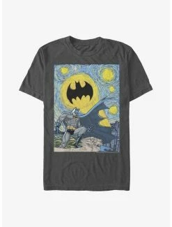 Hot Sale ⌛ DC Comics Batman Starry Gotham T-Shirt ✔️
