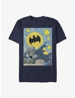 Outlet 🎁 DC Comics Batman Starry Gotham T-Shirt 👏