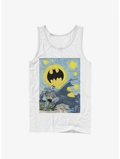Best Sale 🎁 DC Comics Batman Starry Gotham Tank 👍