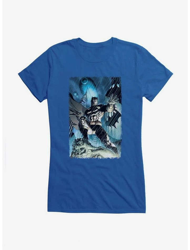 Discount 🥰 DC Comics Batman Rainy Night 👧 Girls T-Shirt 👍