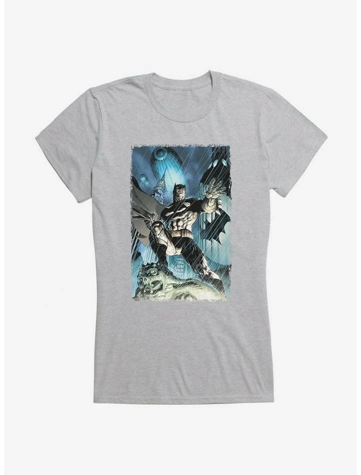 Discount 🥰 DC Comics Batman Rainy Night 👧 Girls T-Shirt 👍 - Image 4