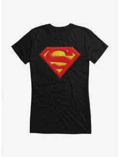 Best deal 🔥 DC Comics Superman Classic Logo 👧 Girls T-Shirt 🥰