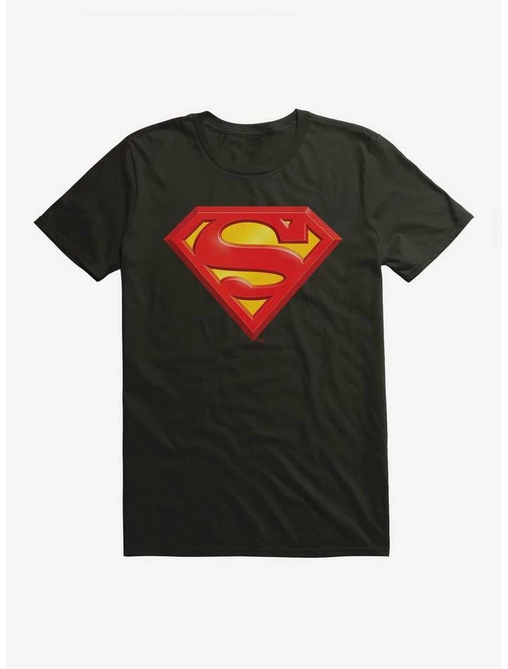 Cheapest 😍 DC Comics Superman Classic Logo T-Shirt 🔔 - Image 2
