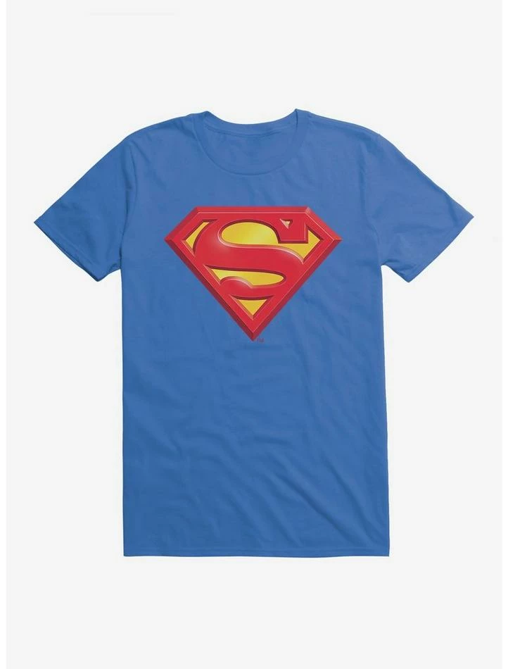 Cheapest 😍 DC Comics Superman Classic Logo T-Shirt 🔔 - Image 3