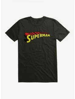 Best Sale 🥰 DC Comics Superman Red 3D Logo T-Shirt 😍