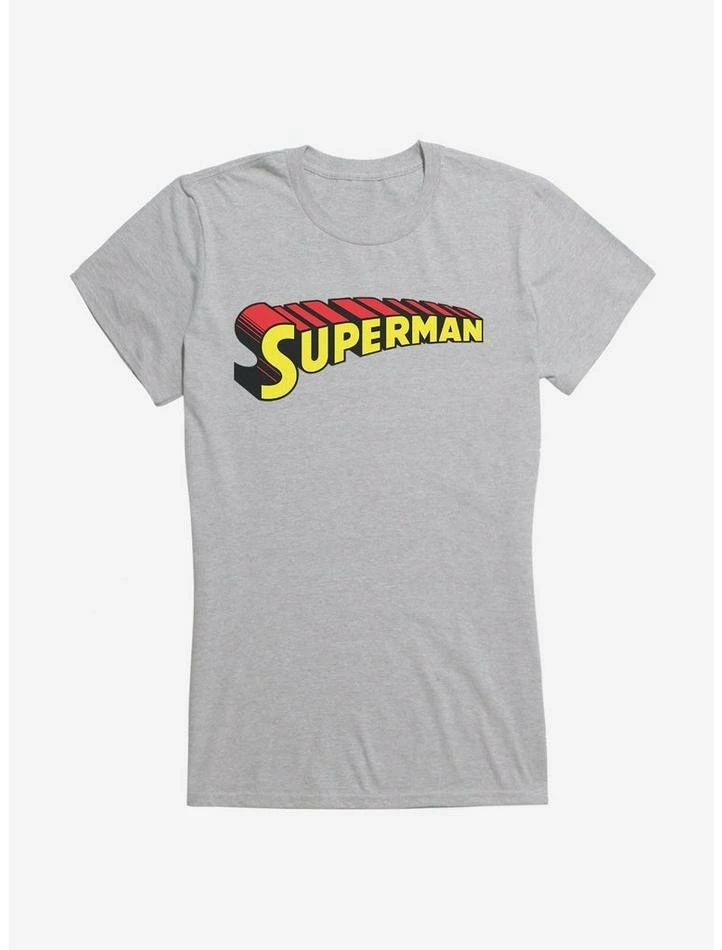 Outlet ๐ DC Comics Superman Red 3D Logo ๐ง Girls T-Shirt โ - Image 3