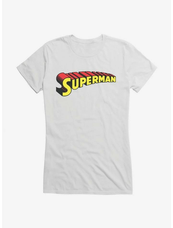 Outlet ๐ DC Comics Superman Red 3D Logo ๐ง Girls T-Shirt โ - Image 6