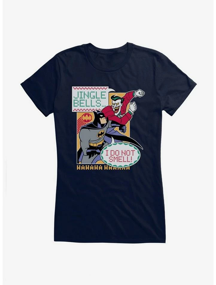 Wholesale 😉 DC Comics Batman Jingle Bells 👧 Girls T-Shirt ❤️ - Image 4