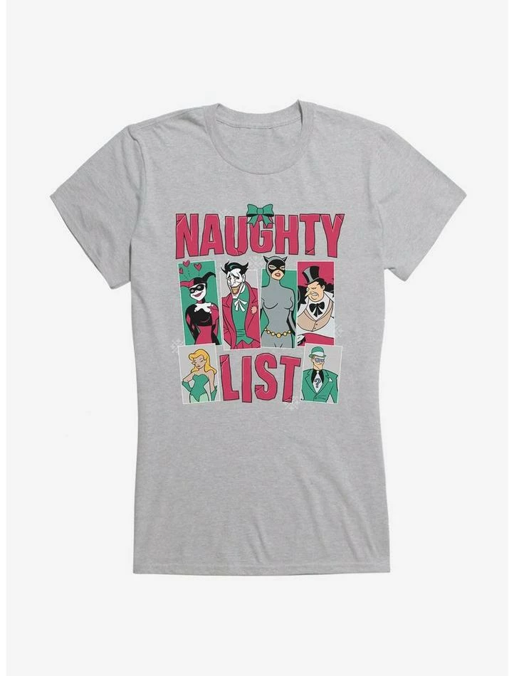 Best Pirce ๐ DC Comics Batman Naughty List ๐ง Girls T-Shirt ๐ - Image 3