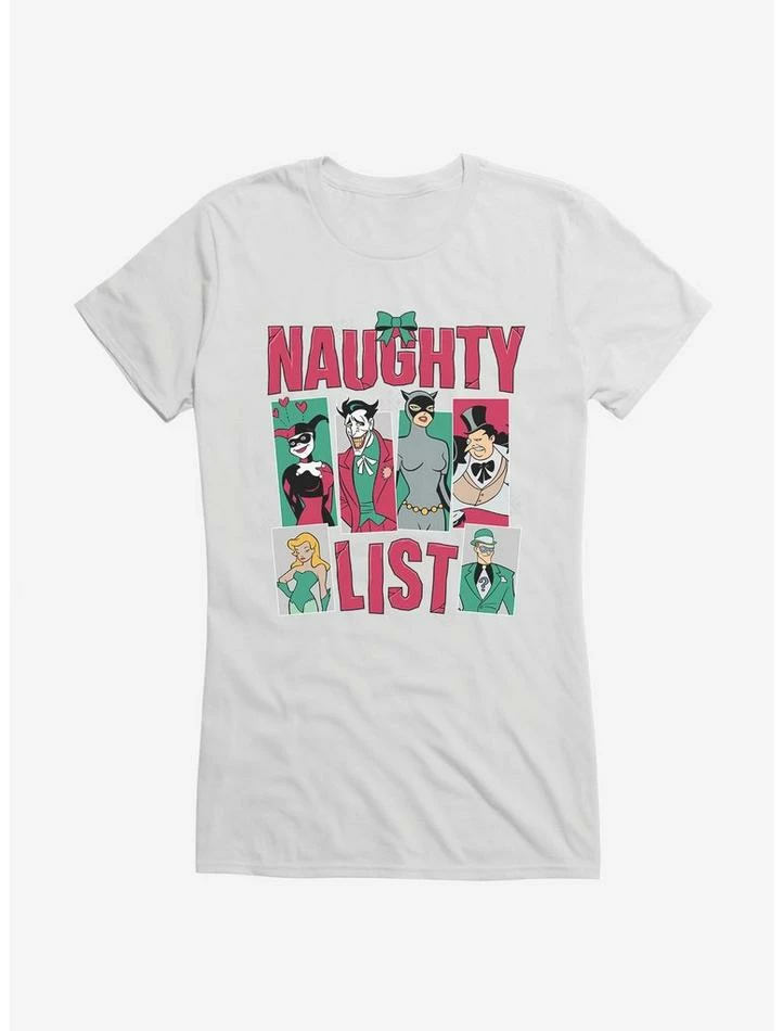 Best Pirce ๐ DC Comics Batman Naughty List ๐ง Girls T-Shirt ๐ - Image 6
