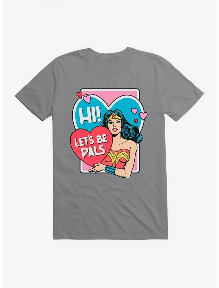 Cheapest ๐ฏ DC Wonder ๐ฉ Woman Let's Be Pals T-Shirt ๐