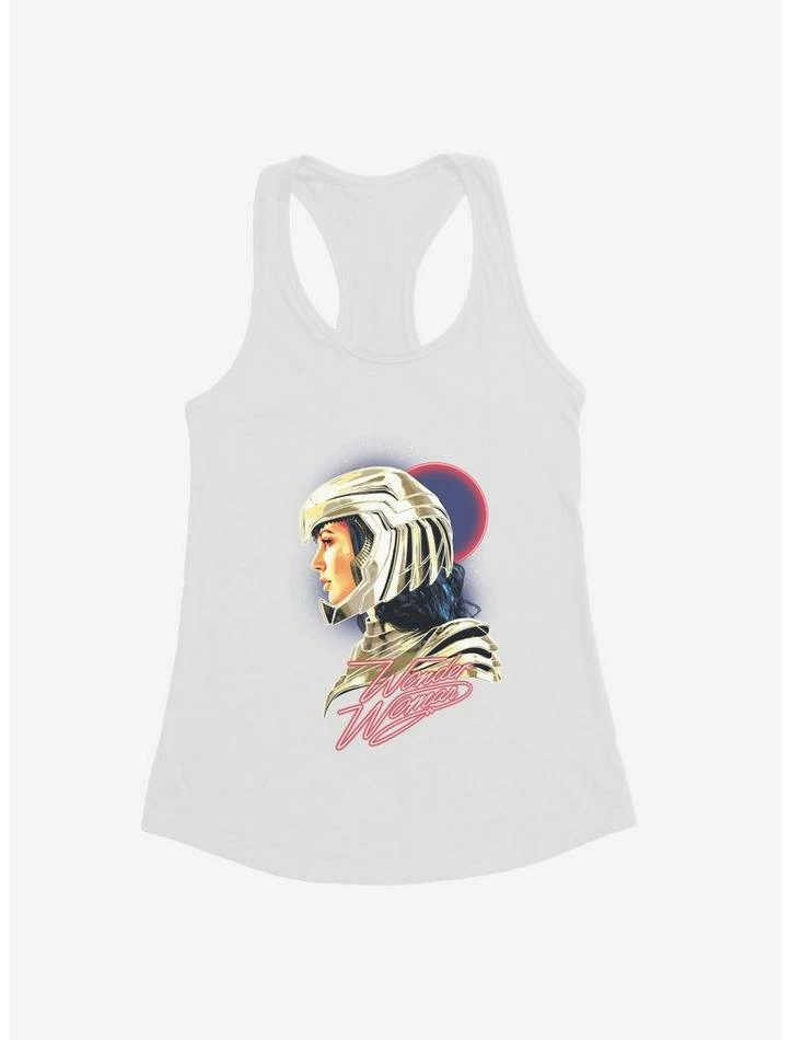 Cheap ⭐ DC Comics Wonder 👩 Woman 1984 Glam Golden Eagle Armor Side Profile Girl's Tank 😉 - Image 6