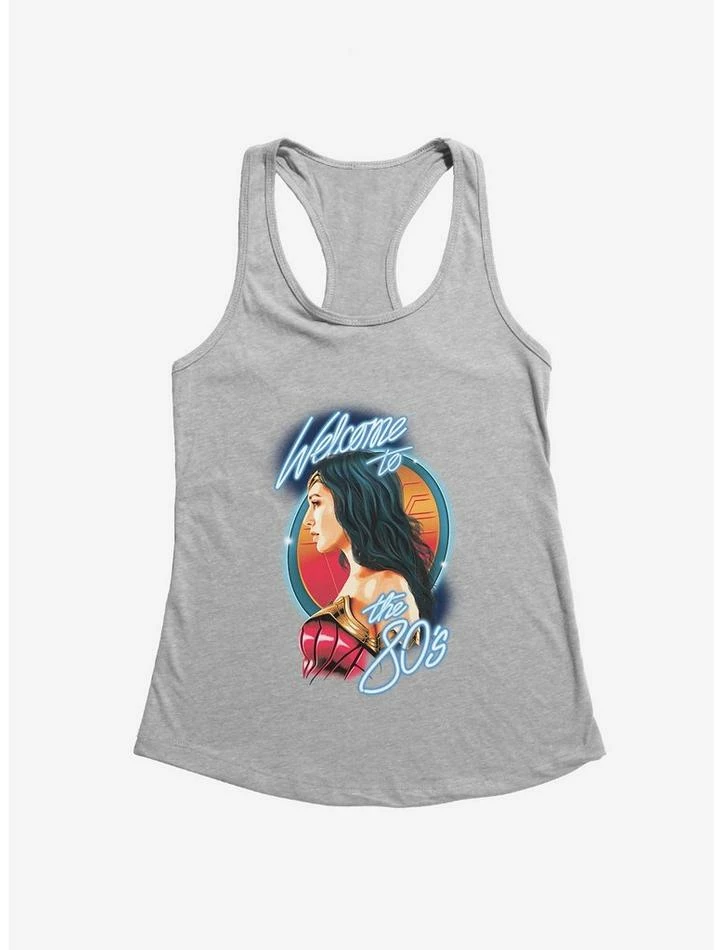 Discount 🎉 DC Comics Wonder 👩 Woman 1984 Glam WW Side Profile Girl's Tank 😉 - Image 3