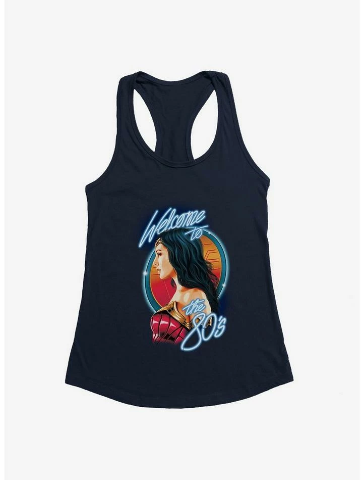 Discount 🎉 DC Comics Wonder 👩 Woman 1984 Glam WW Side Profile Girl's Tank 😉 - Image 4
