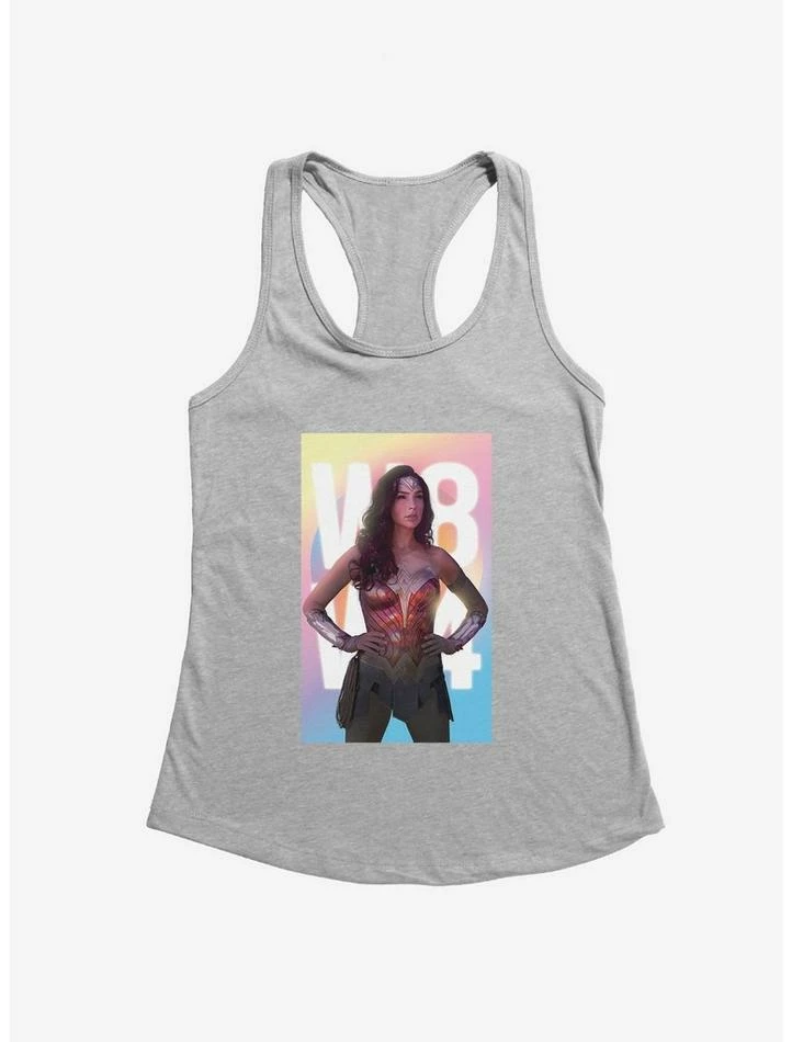 Wholesale ๐ DC Comics Wonder ๐ฉ Woman 1984 WC84 Logo Stance Girl's Tank ๐ - Image 3
