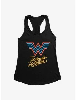 Discount ๐ DC Comics Wonder ๐ฉ Woman 1984 WW with Lasso Logo Girl's Tank ๐