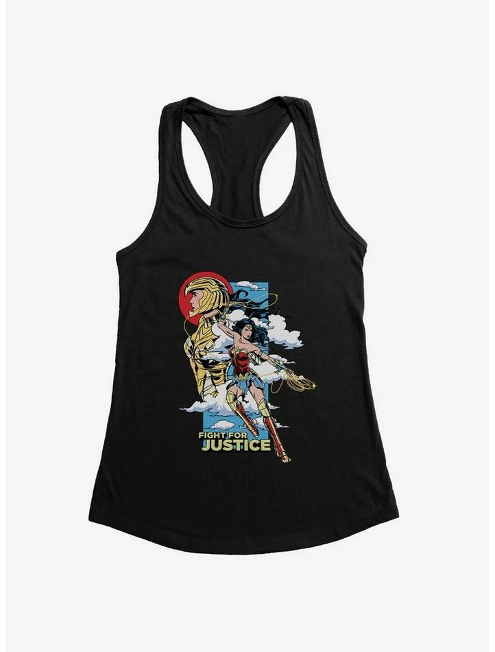 Top 10 🎉 DC Comics Wonder 👩 Woman Fight For Justice Girl's Tank ✨ - Image 2