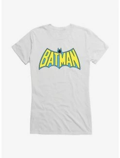 Flash Sale 😀 DC Comics Batman 1966 TV Show Logo 👧 Girls T-Shirt 🤩