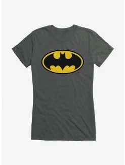 Cheapest ๐ DC Comics Batman 1989 Logo ๐ง Girls T-Shirt โญ