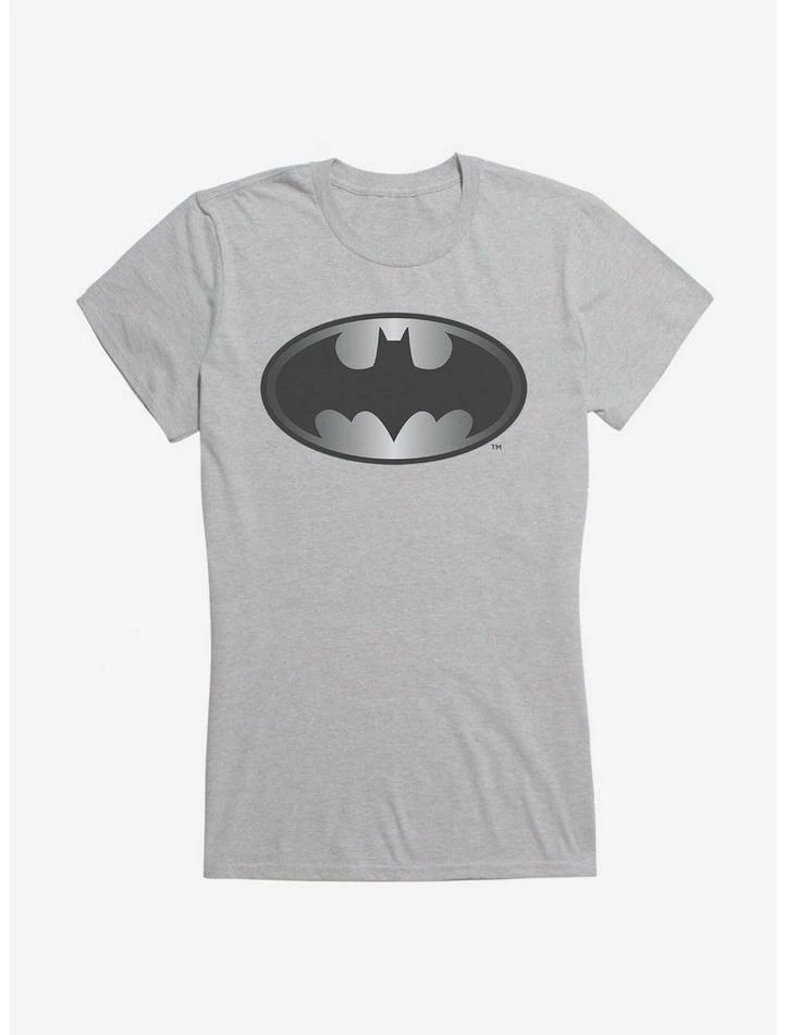 Cheapest ❤️ DC Comics Batman 1989 Silver Logo 👧 Girls T-Shirt 🤩 - Image 5