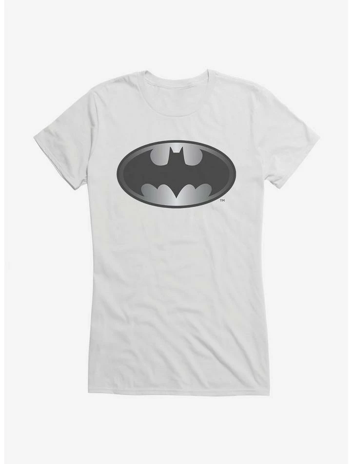 Cheapest ❤️ DC Comics Batman 1989 Silver Logo 👧 Girls T-Shirt 🤩 - Image 6