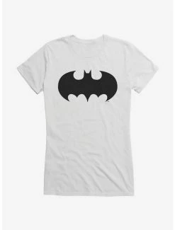 Discount 👍 DC Comics Batman 1996 Comics Logo 👧 Girls T-Shirt 🔔
