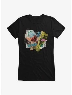 Hot Sale ⭐ DC Comics Batman Caped Crusader 👧 Girls T-Shirt 🛒