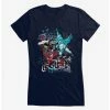 Best Pirce 🧨 DC Comics Batman Gotham Collage Girl's T-Shirt 🔥