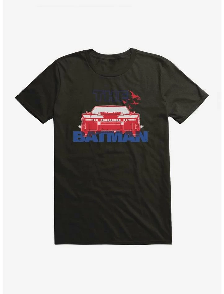 Cheapest ๐ DC Comics Batman Batmobile Logo T-Shirt ๐งจ - Image 6