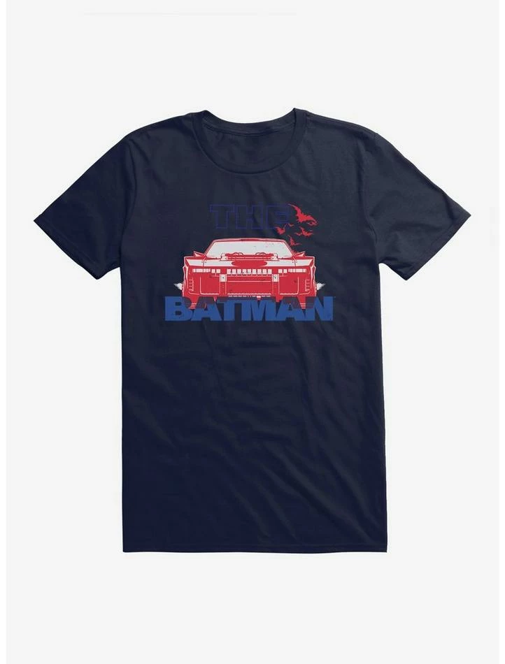 Cheapest ๐ DC Comics Batman Batmobile Logo T-Shirt ๐งจ - Image 4