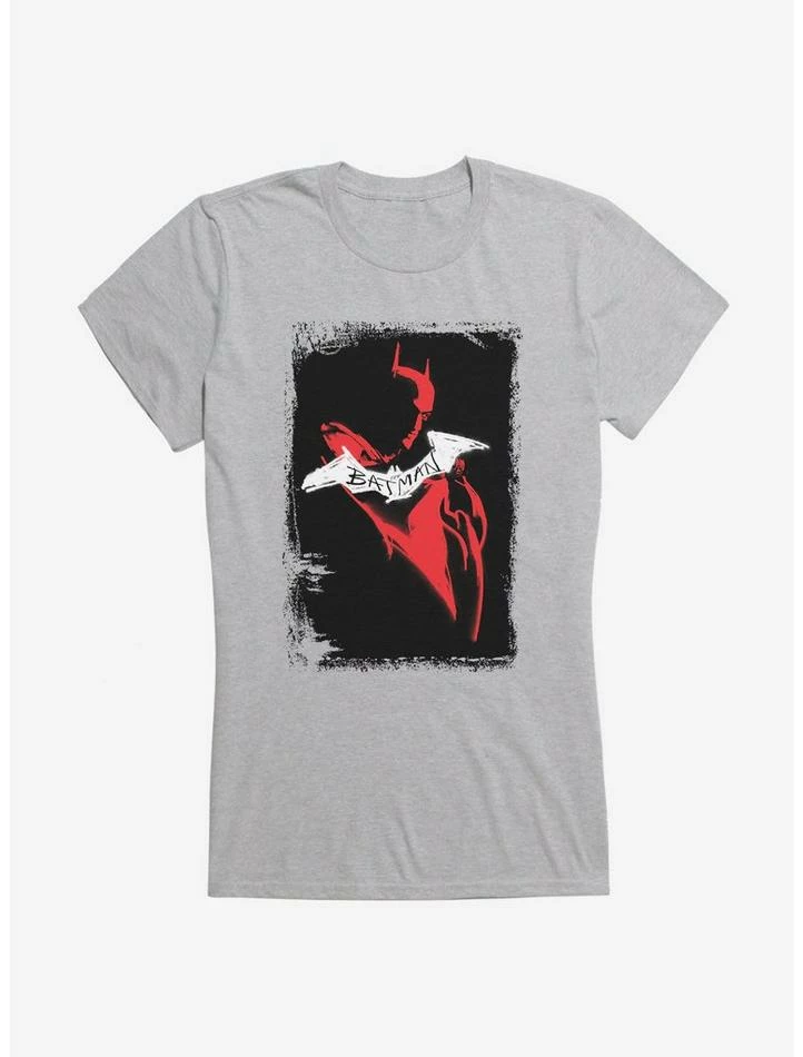 Coupon ๐ DC Comics The Batman Bat Sketch ๐ง Girls T-Shirt ๐คฉ - Image 4