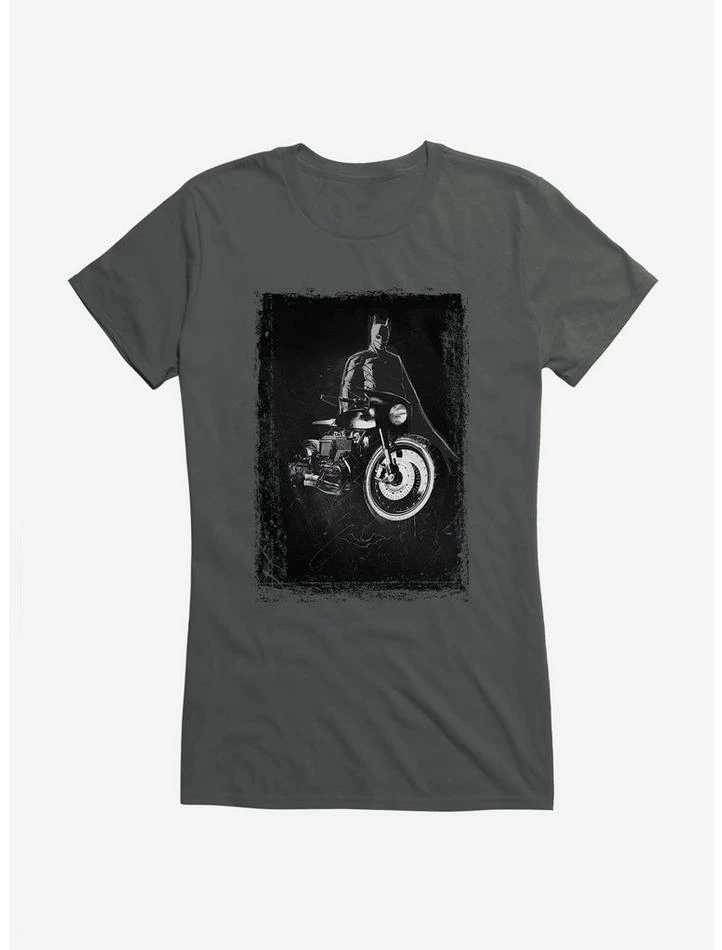 Best deal ๐ฏ DC Comics The Batman Black And White Wheels ๐ง Girls T-Shirt ๐ - Image 3