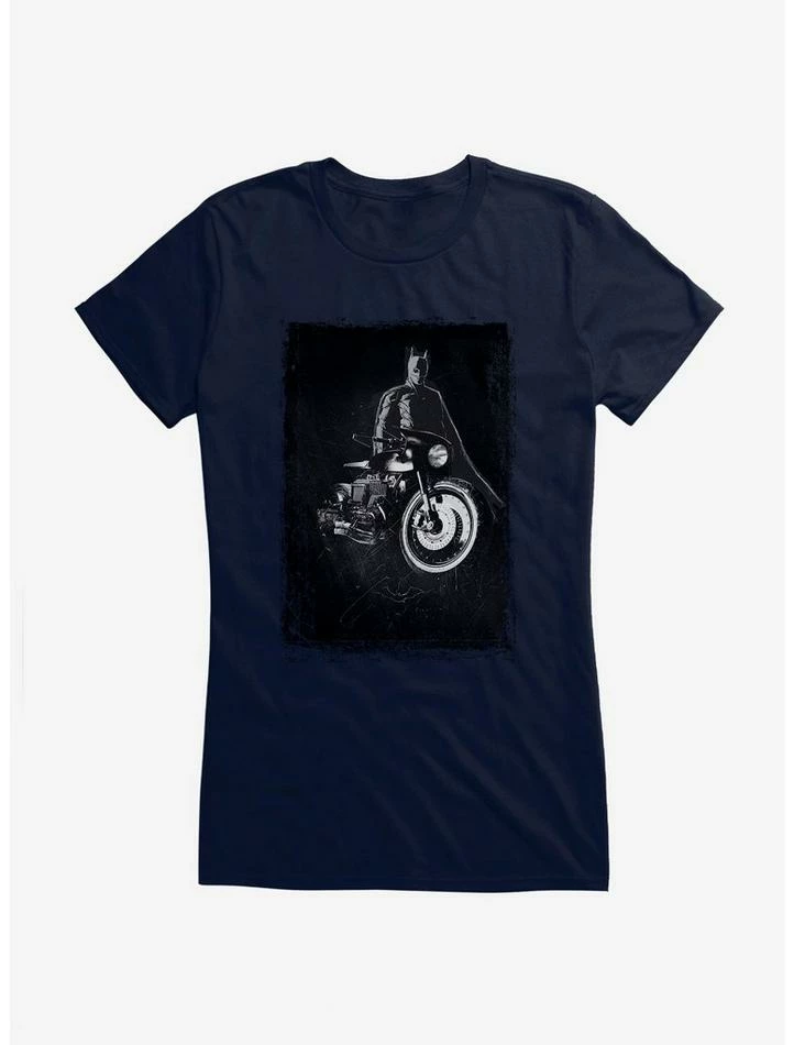 Best deal ๐ฏ DC Comics The Batman Black And White Wheels ๐ง Girls T-Shirt ๐