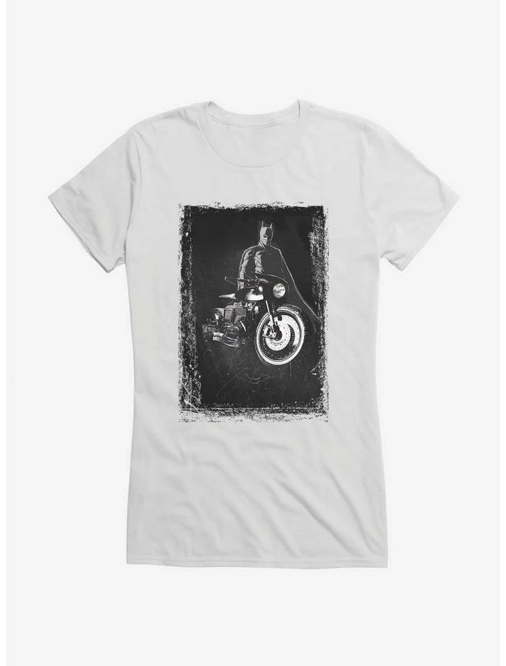 Best deal ๐ฏ DC Comics The Batman Black And White Wheels ๐ง Girls T-Shirt ๐ - Image 6