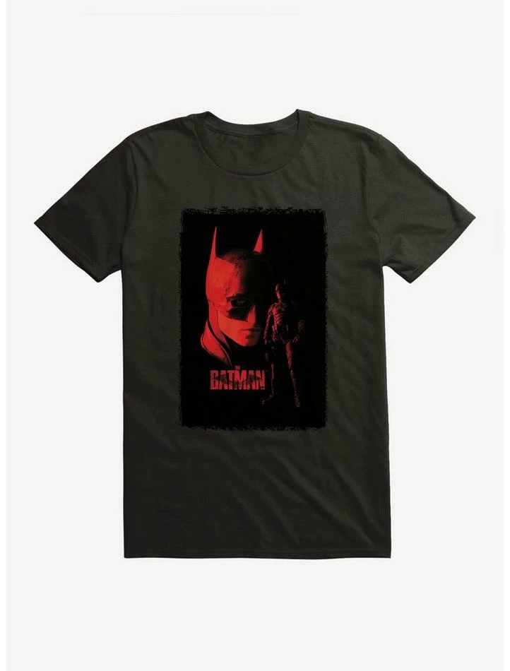 Cheap 💯 DC Comics The Batman Red Face T-Shirt 👏 - Image 2