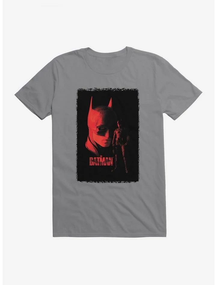 Cheap 💯 DC Comics The Batman Red Face T-Shirt 👏 - Image 5