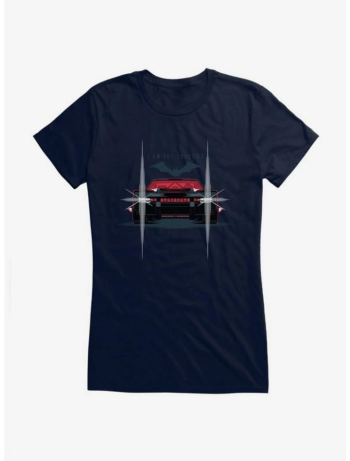 Deals ๐ฏ DC Comics The Batman Batmobile Lights Girl's T-Shirt ๐งจ - Image 4
