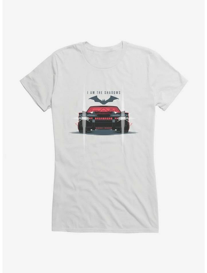 Deals ๐ฏ DC Comics The Batman Batmobile Lights Girl's T-Shirt ๐งจ