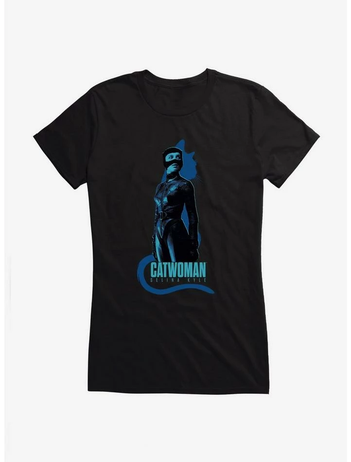 Brand new 🤩 DC Comics The Batman Cat 👩 Woman Tail Girl's T-Shirt 🤩 - Image 6