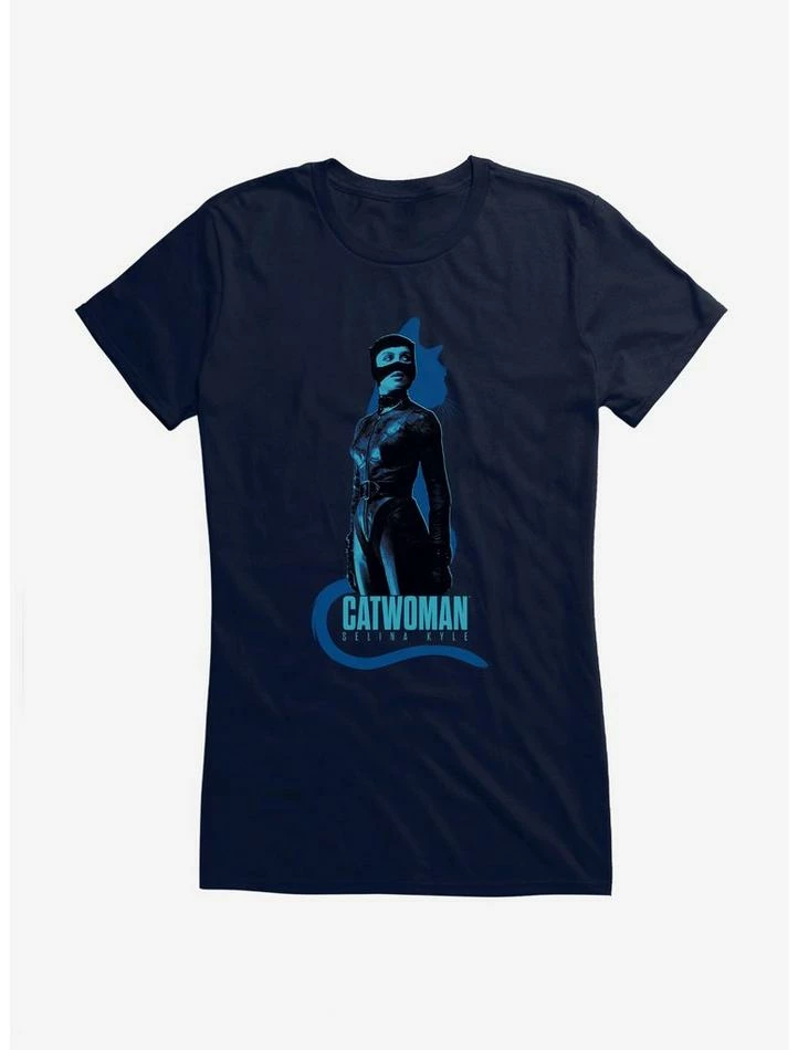 Brand new 🤩 DC Comics The Batman Cat 👩 Woman Tail Girl's T-Shirt 🤩 - Image 5