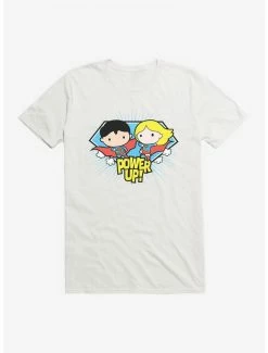 Promo ๐ Superman And Supergirl Chibi Powerup T-Shirt โ๏ธ