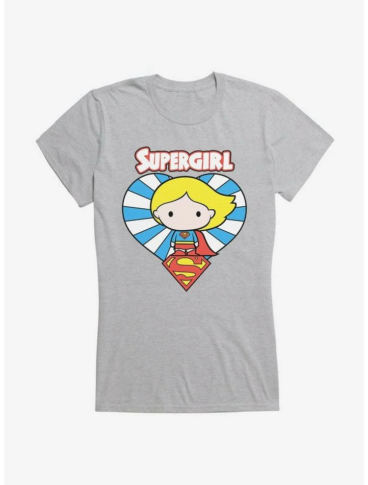 Promo 👍 Supergirl Heart Chibi Girl's T-Shirt 😉 - Image 5